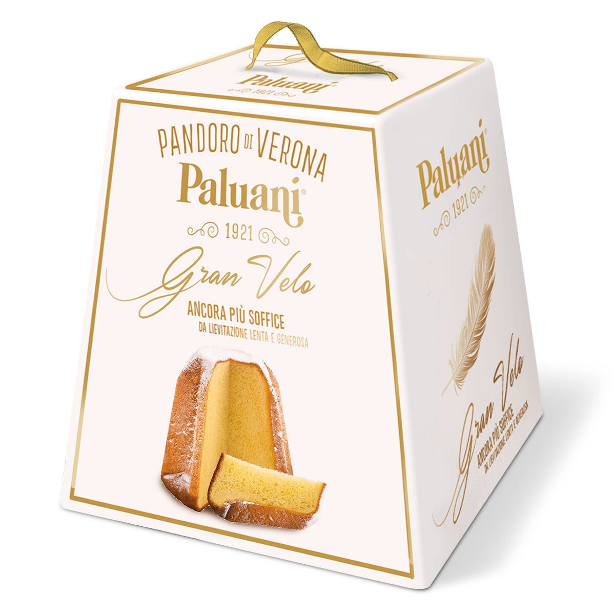 Paluani Pandoro Di Verona Gran Velo, 1kg x 96 Units (Pallet Deal)