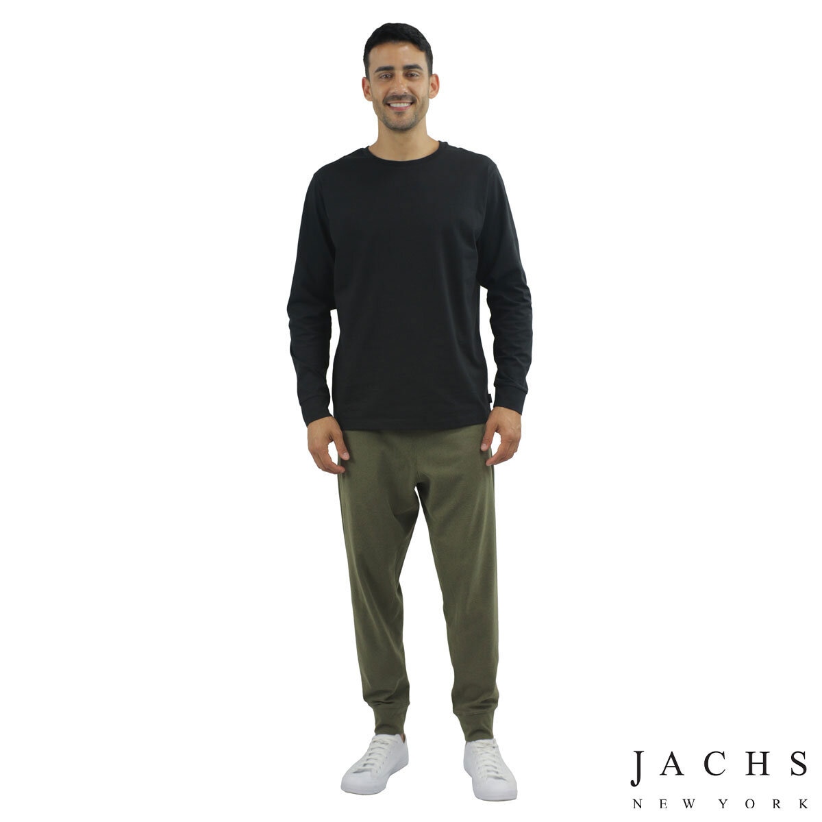 Jachs Men's Lounge Set in Black