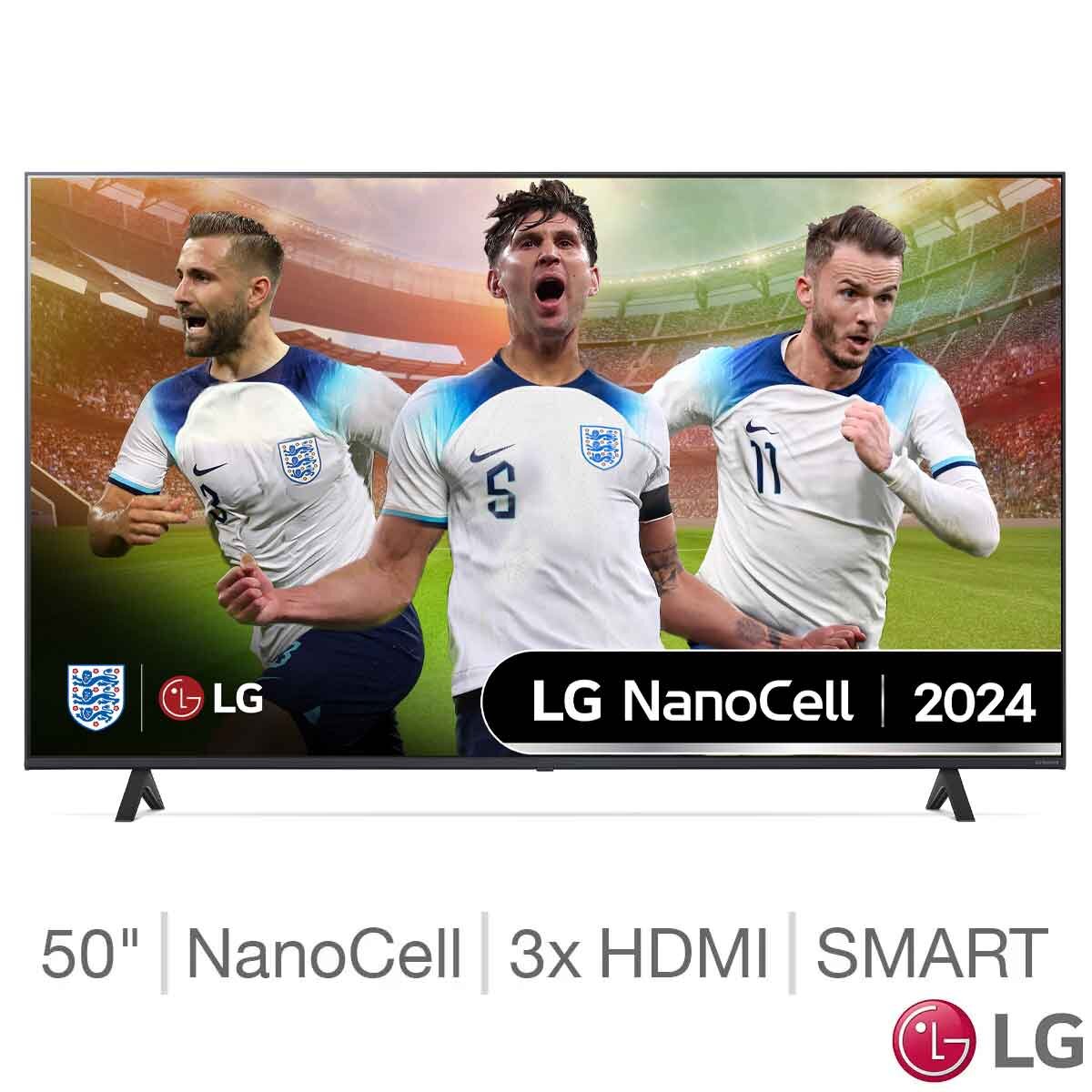 LG 50NANO81T6A 50 Inch NANO 4K Ultra HD Smart TV