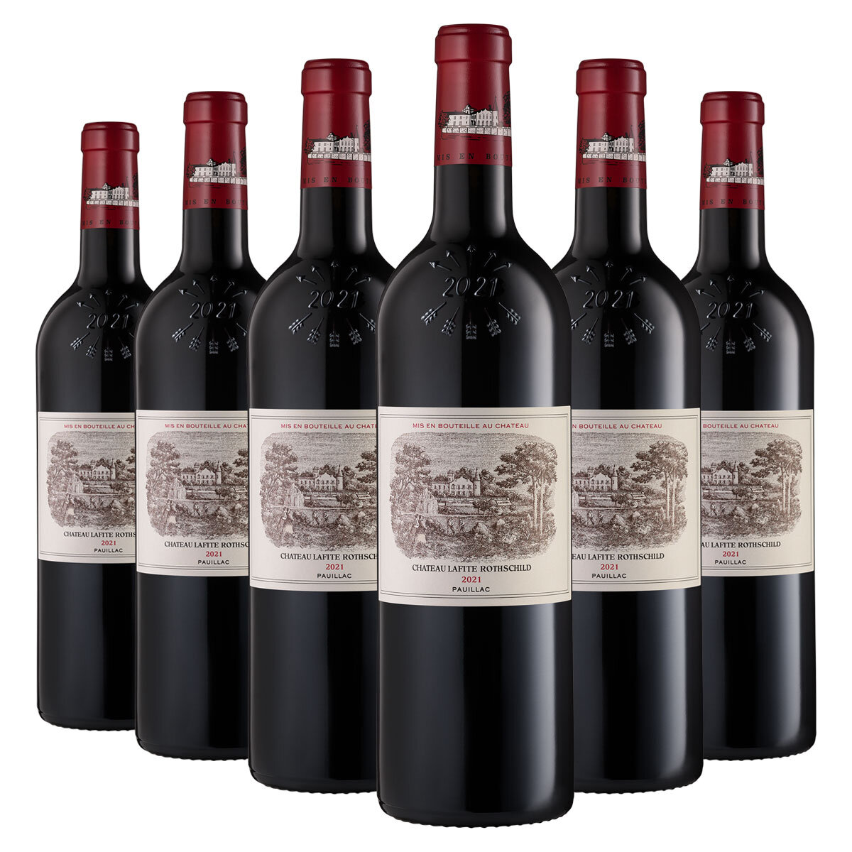 Chateau Lafite Rothschild Premier Grand Cru Classe 2021, 6 x 75cl Chateau Lafite Rothschild Premier Grand Cru Classe 2021, 6 x 75cl