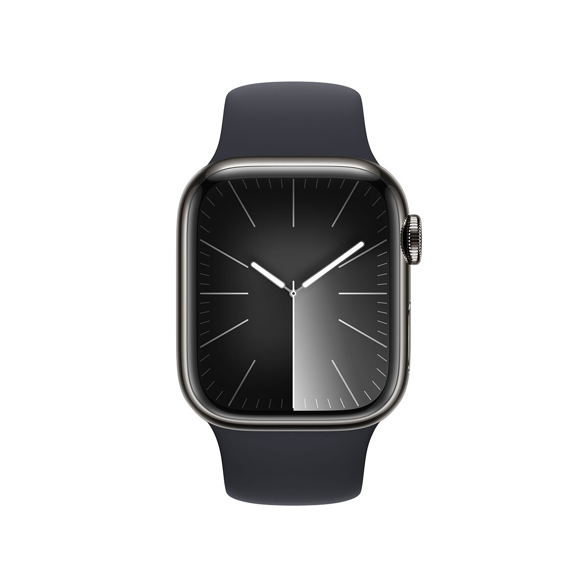 Buy Apple Watch Series 9 Cel, 41mm Graphite Stainless Steel Case / Midnight Sport Band S/M, MRJ83QA/A at Costco.co.uk