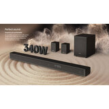 Buy Hisense AX5100G 5.1ch, Soundbar with Wireless Subwoofer, 2 Rear Speakers and Bluetooth at Costco.co.uk