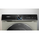 Siemens WG56B2ATGB, 10kg Washing Machine, A Rated in Silver Inox