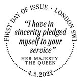 Buy HMQ Platinum Jubilee Stamp Souvenir Insert Image at Costco.co.uk