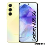 Buy Samsung Galaxy A55, 128GB Sim Free Mobile Phone in Awesome Lemon, SM-A556BZYAEUB at costco.co.uk