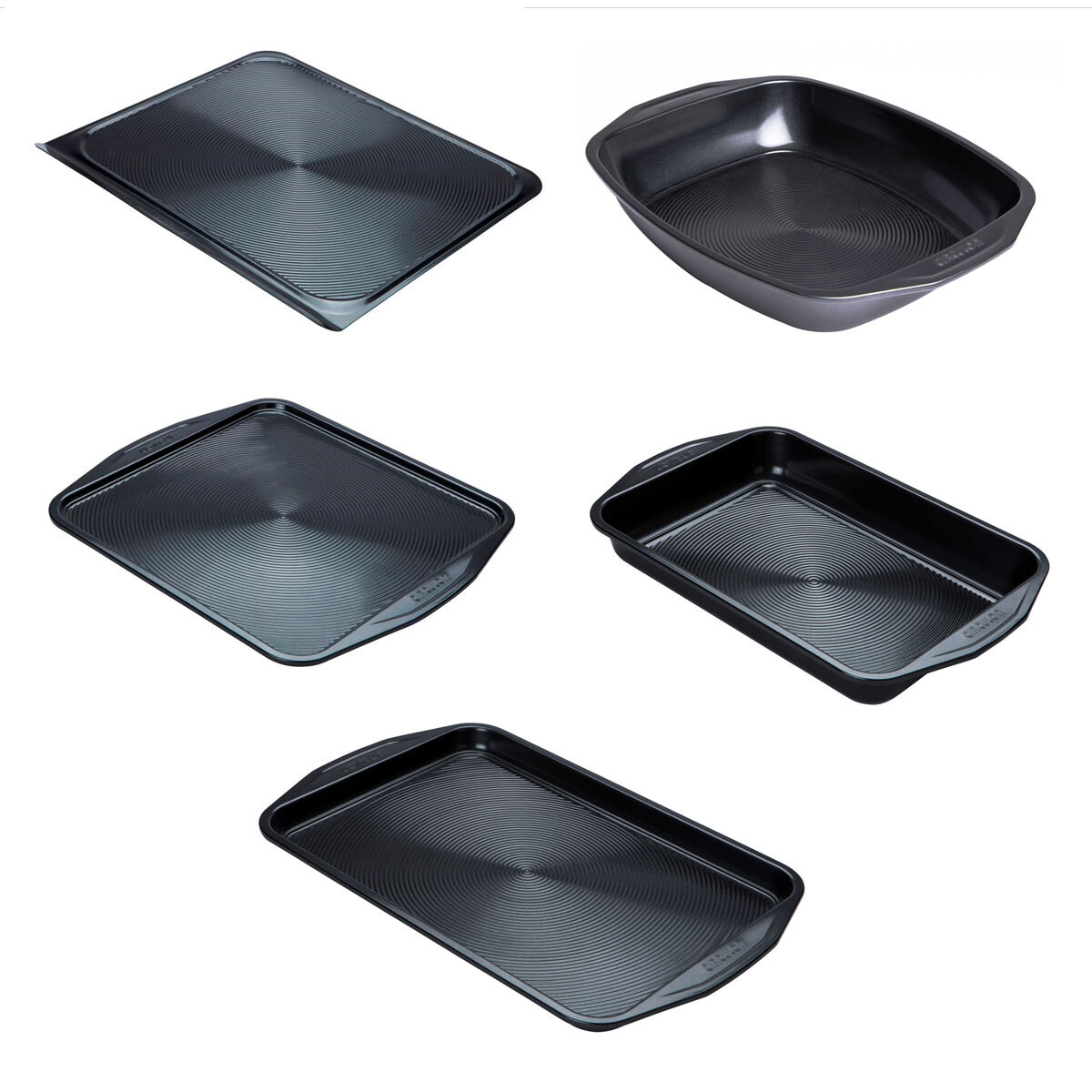 Circulon 5pc Nonstick Bakeware Set - Gray