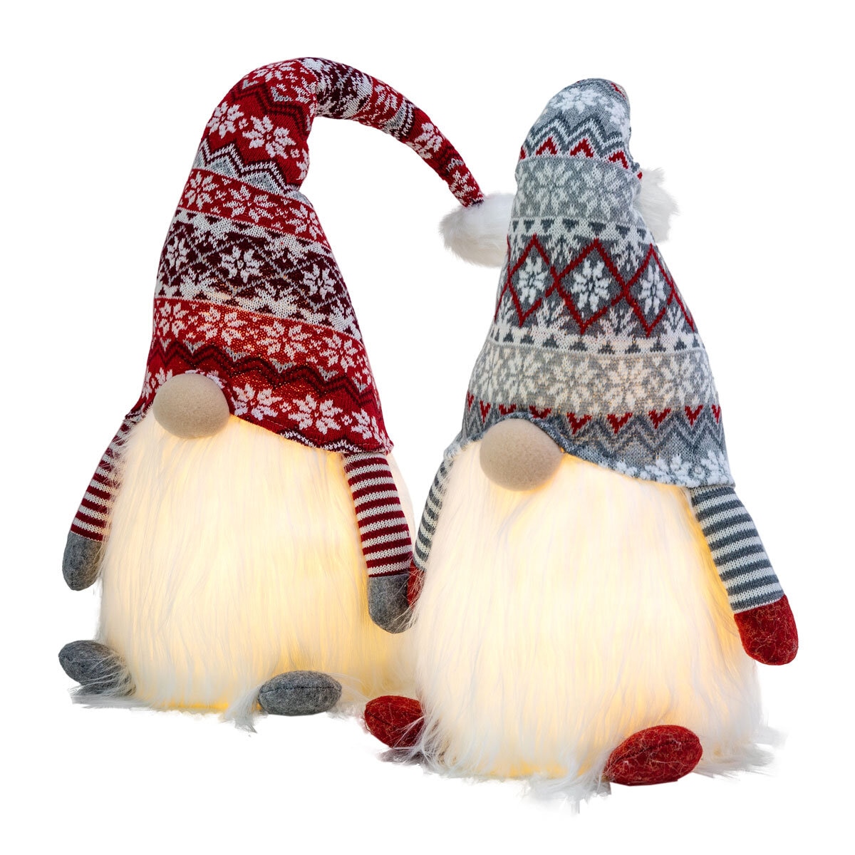 Buy Light Up Gnomes 2 Pack Overview Image at Costco.co.uk