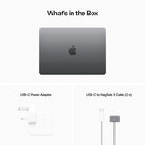 Apple MacBook Air 2022, Apple M2 Chip, 8GB RAM, 256GB SSD, 13.6 Inch in Space Grey, MLXW3B/A