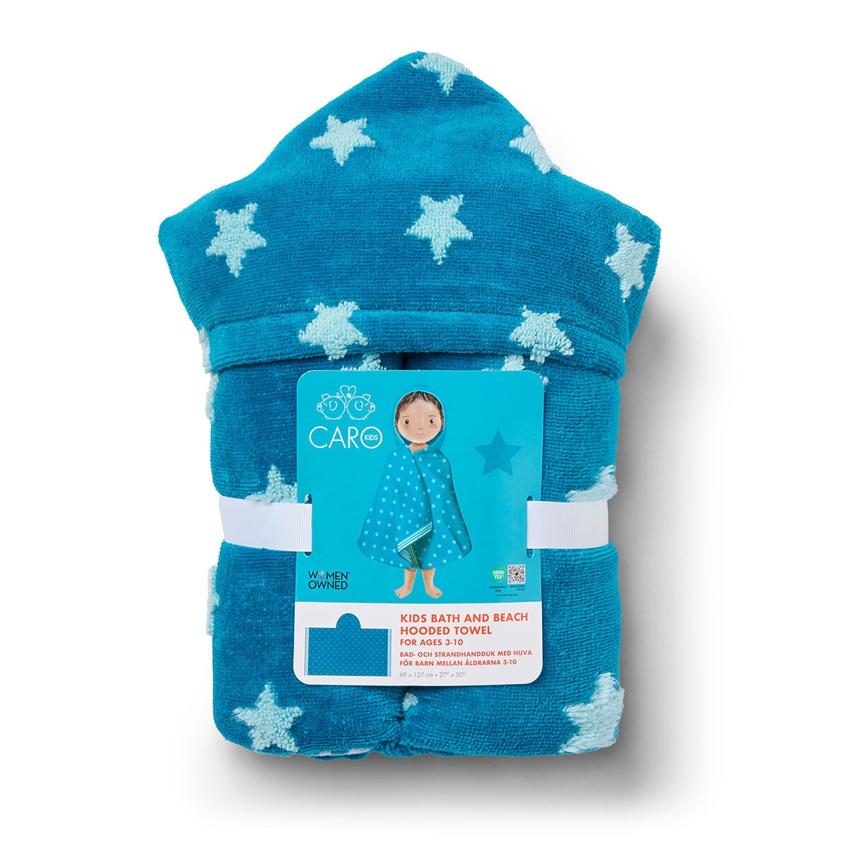 Kids Bath & Beach Hooded Towel