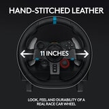 Logitech Steering Wheel, hand stitched leather