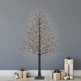 Buy 7ft LED Iced Tree Lifestyle Image at Costco.co.uk