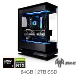 AWD-IT T Evolution 9 AMD Ryzen 7 9800X3D, 32GB RAM 2TB SSD, NVIDIA GeForce RTX 5090, Gaming Desktop