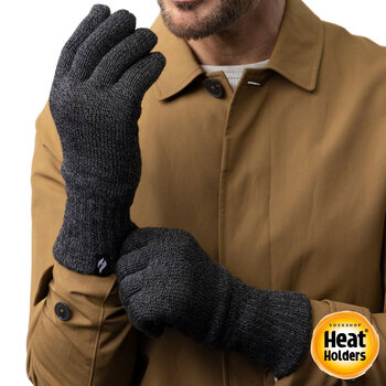 Heat Holders Men's Original Thermal Gloves, 2 Pack