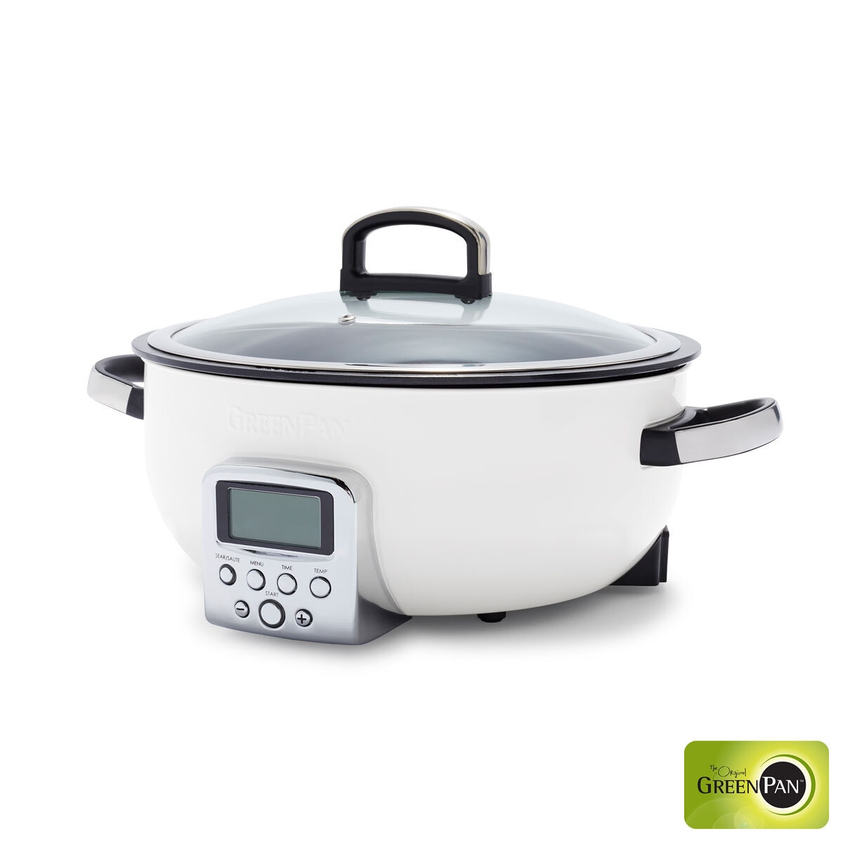 Front Profile of Greenpan Omni Cooker