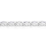 3.00ctw Round Brilliant Cut Diamond Cluster Bracelet, 18ct White Gold