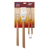 Tramontina BBQ Hardwood Tool Set, 3 Piece