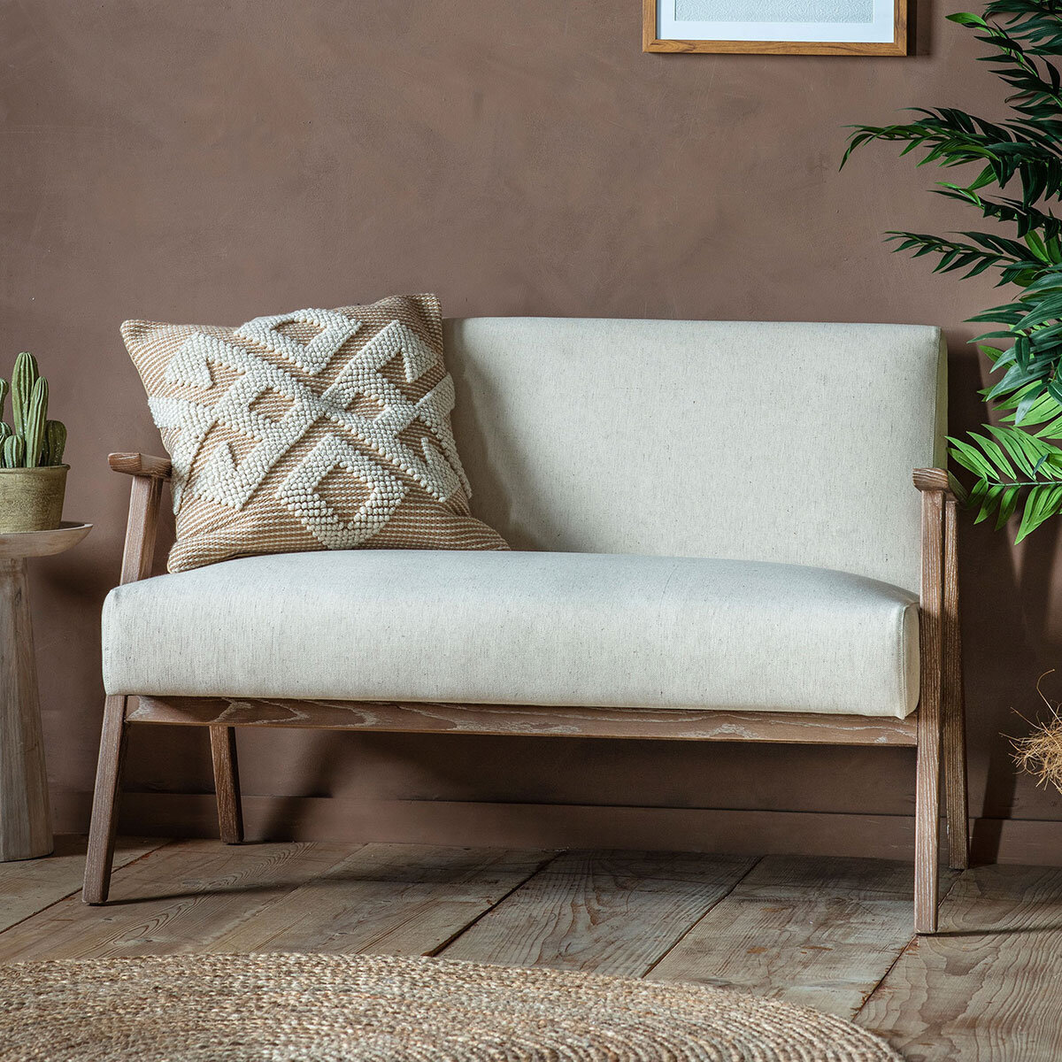 Gallery Neyland Natural Linen Sofa