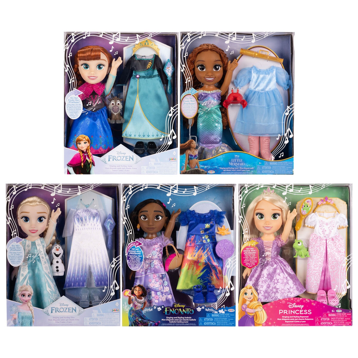 Disney My Singing Styling Doll Assortment Costco UK