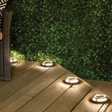 Set of 4 Solar LED Multi-Surface Lights