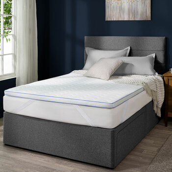 Snuggledown Luxury Memory Foam & Gel Mattress Topper, King Snuggledown Luxury Memory Foam & Gel Mattress Topper, King