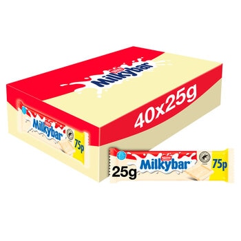 Milkybar PMP 75p, 40 x 25g