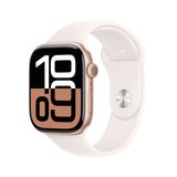 Buy Apple Watch Series 10 GPS, 46mm Rose Gold AluminiumCase with Blush Sport Band S/M, MWWT3QA/A at costco.co.uk