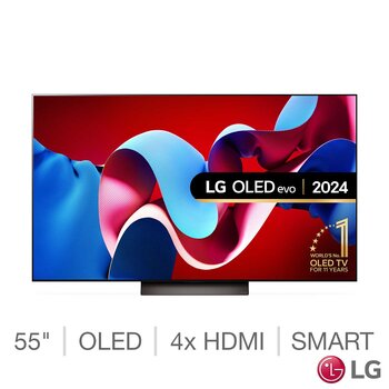 LG OLED55C45LA 55 Inch OLED 4K Ultra HD Smart TV