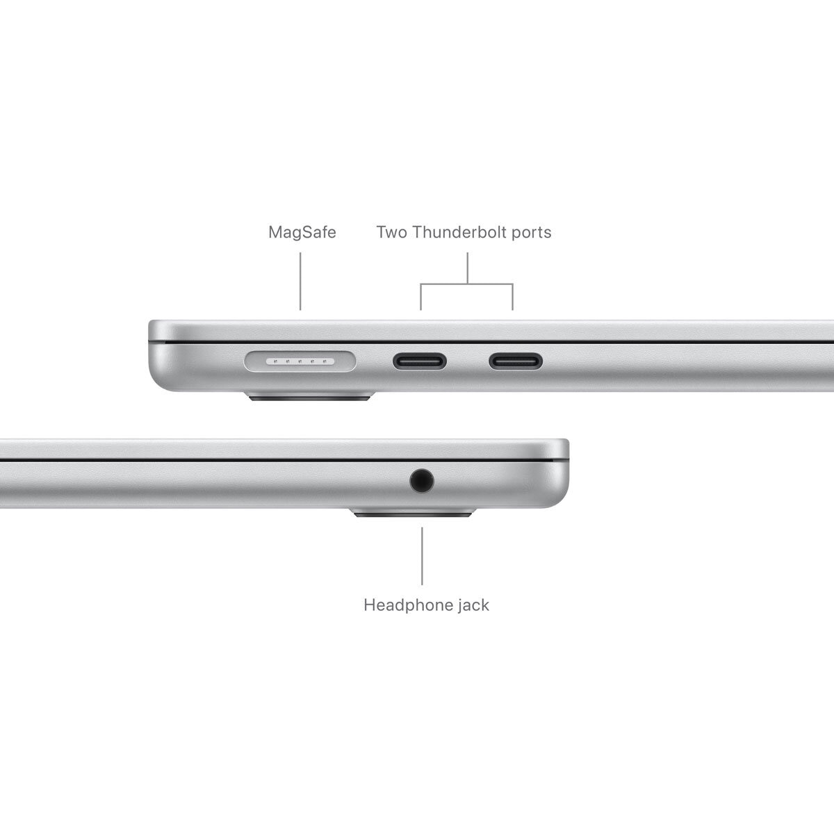 Apple MacBook Air 2024, Apple M3 Chip, 16GB RAM, 256GB SSD, 13.6 Inch in Silver, MC8G4B/A at costco.co.uk