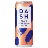 Dash Water Peach Infused Sparkling Water, 330ml