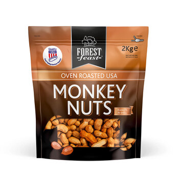 Forest Feast Oven Roasted Monkey Nuts, 2kg 