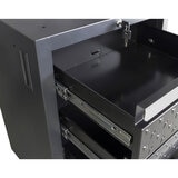 Hilka Garage Pro+ 24 Gauge Steel 9 Piece Cabinet Set Hilka Garage Pro+ 24 Gauge Steel 9 Piece Cabinet Set