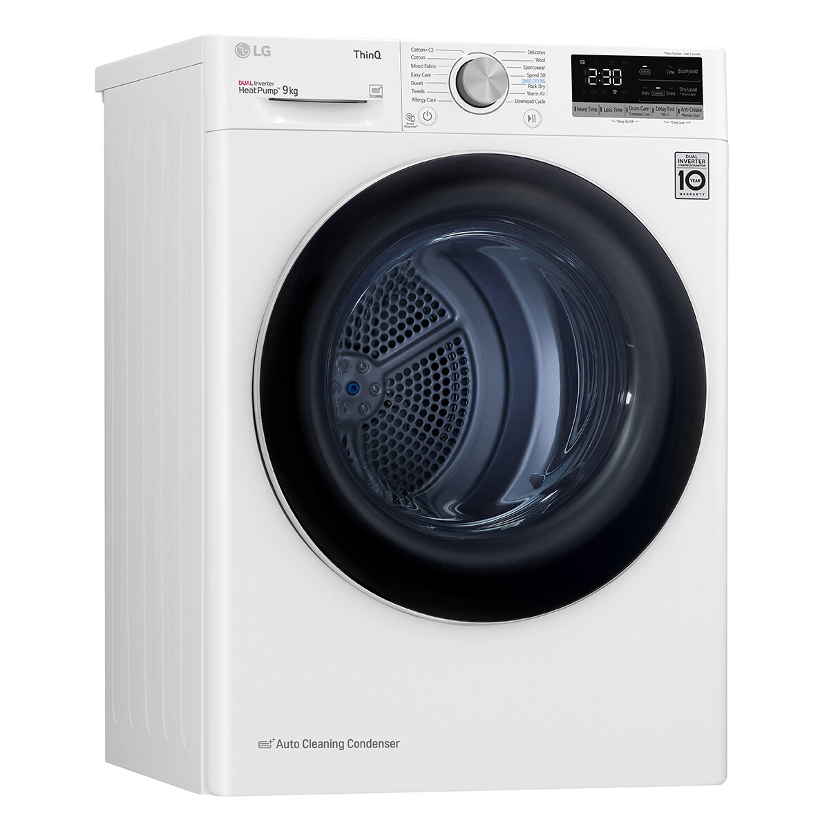 Buy LG FDV709W, 9kg Heat Pump Tumble Dryer, A++ Rated in White at Costco.co.uk