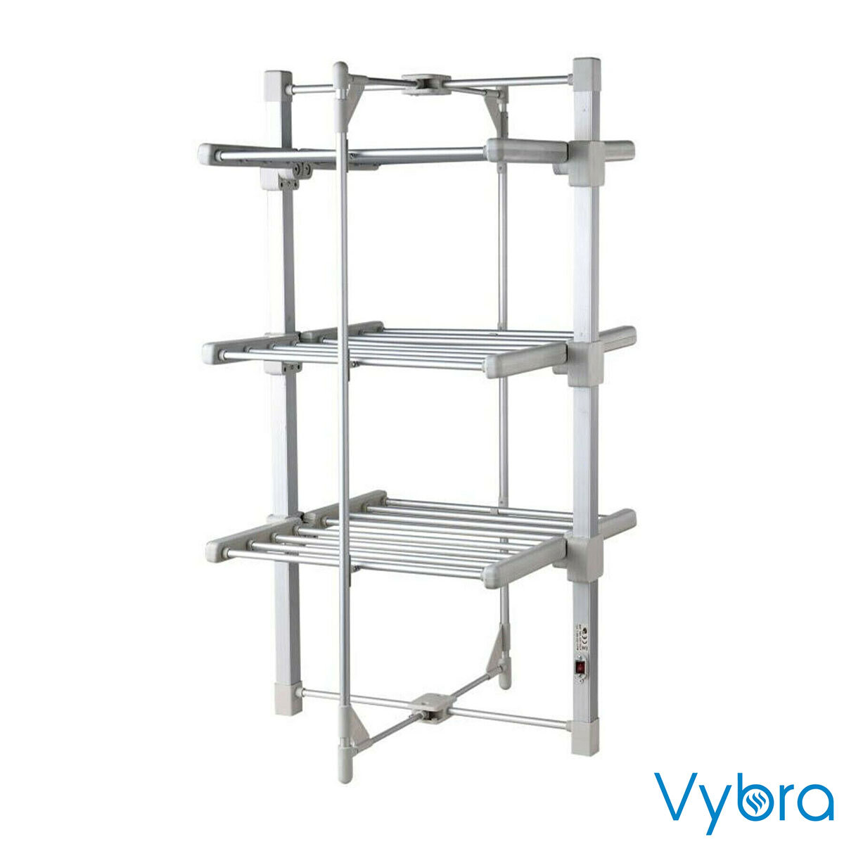 Clothes Airer Heated Dryer & Cover Economic Washing Laundry Tower Folding