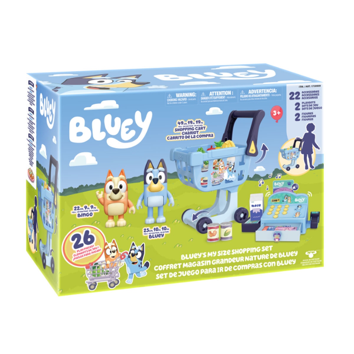 Bluey My Size Shopping Set Box Image