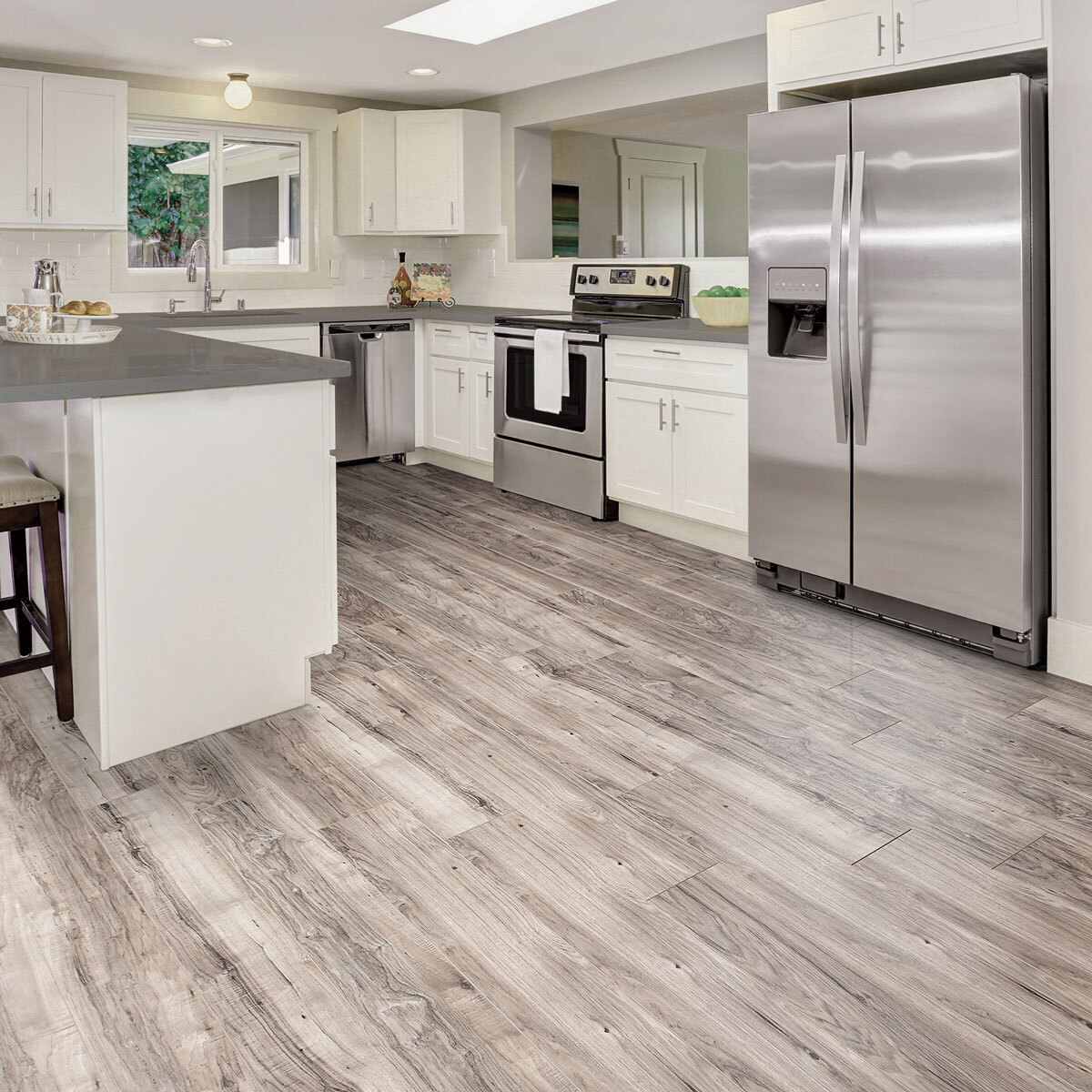 Select Grey (Walnut) Splash Shield AC5 Laminate Flooring Foam Underlay