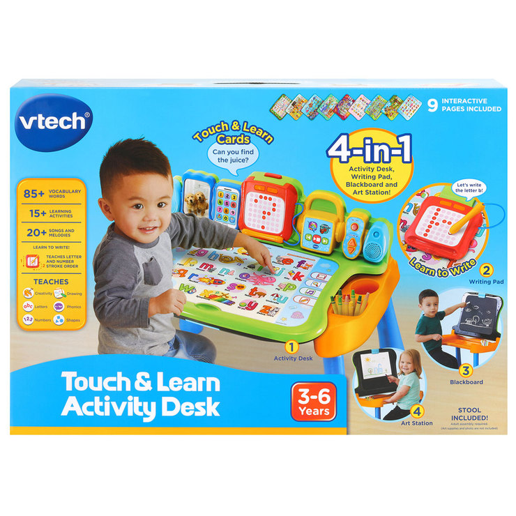 vtech teach and learn activity desk