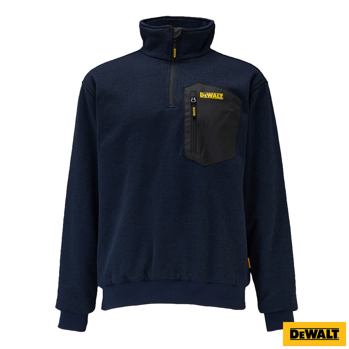 Dewalt Brunswick 1/4 Zip Sweatshirt in Navy