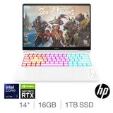 HP Transcend, Intel Core U7, 16GB RAM, 1TB SSD, NVIDIA GeForce RTX 4060, 14 inch Gaming Laptop,14-fb0012na