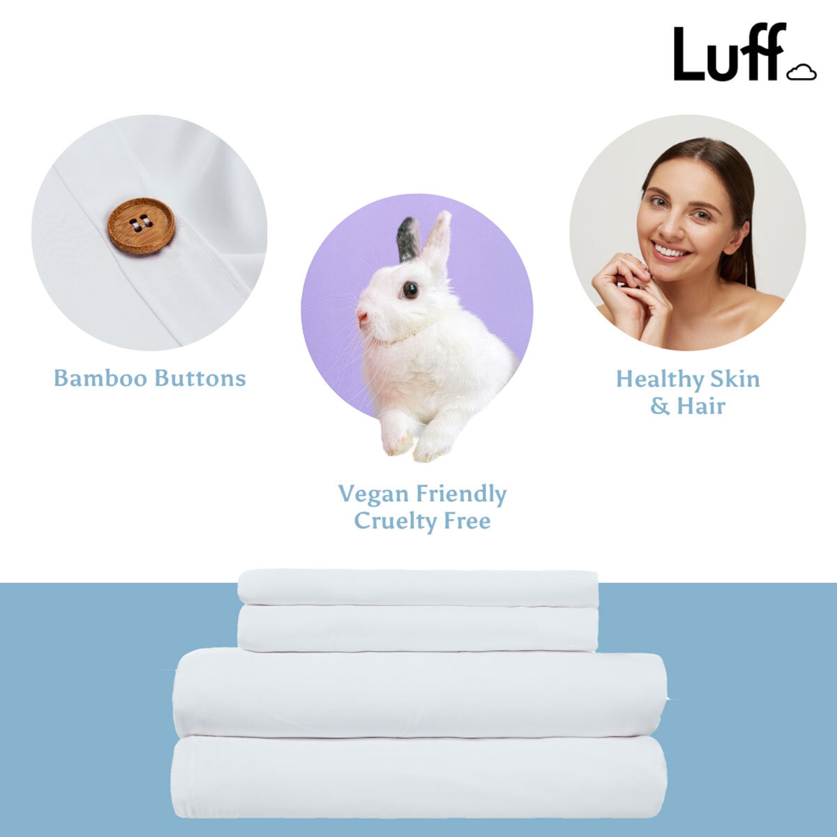 Luff 700 Thread Count 100% Organic Bamboo Duvet Set