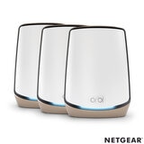 Netgear RBK863S Orbi Tri-band WiFi 6 Mesh System, 6Gbps, Router + 2 Satellites