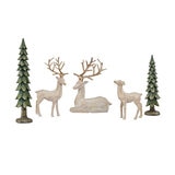 Buy 3pc Deer Family with 2 Trees Item image at costco.co.uk