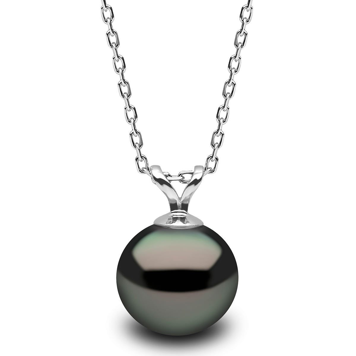 black pearl pendant