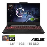 ASUS TUF A15, AMD Ryzen 7, 16GB RAM, 1TB SSD, NVIDIA GeForce RTX 4060, 15.6 Inch Gaming Laptop, FA507UV-LP087W