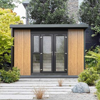 Installed Green Retreats Basebox Plus Garden Room 3.6m x 2.4m