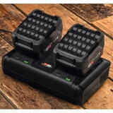 Bosch Rotak 36V (4Ah) 43cm Hand-Propelled Cordless Battery Lawnmower with 2 x 4Ah Battery and Charger Bosch Rotak 36V (4Ah) 43cm Hand-Propelled Cordless Battery Lawnmower with 2 x 4Ah Battery and Charger