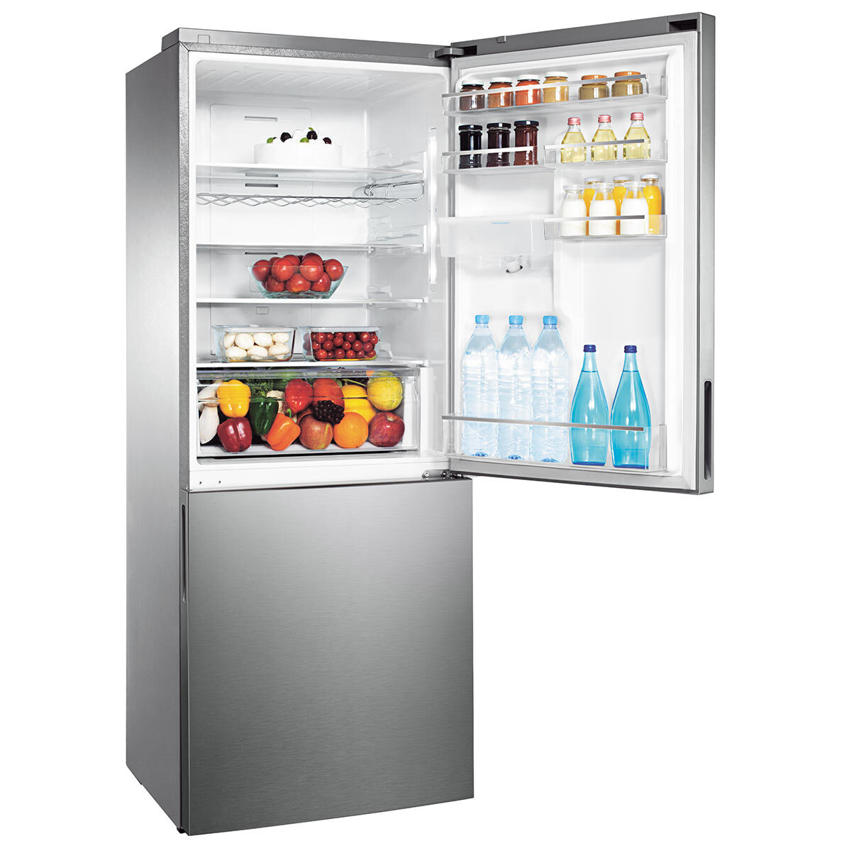 Samsung RL4363SBASL, Fridge Freezer, F Rated in Stainless Steel Costco UK