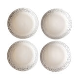 Over & Back Elegance Stoneware Bowl, 4 Piece Set