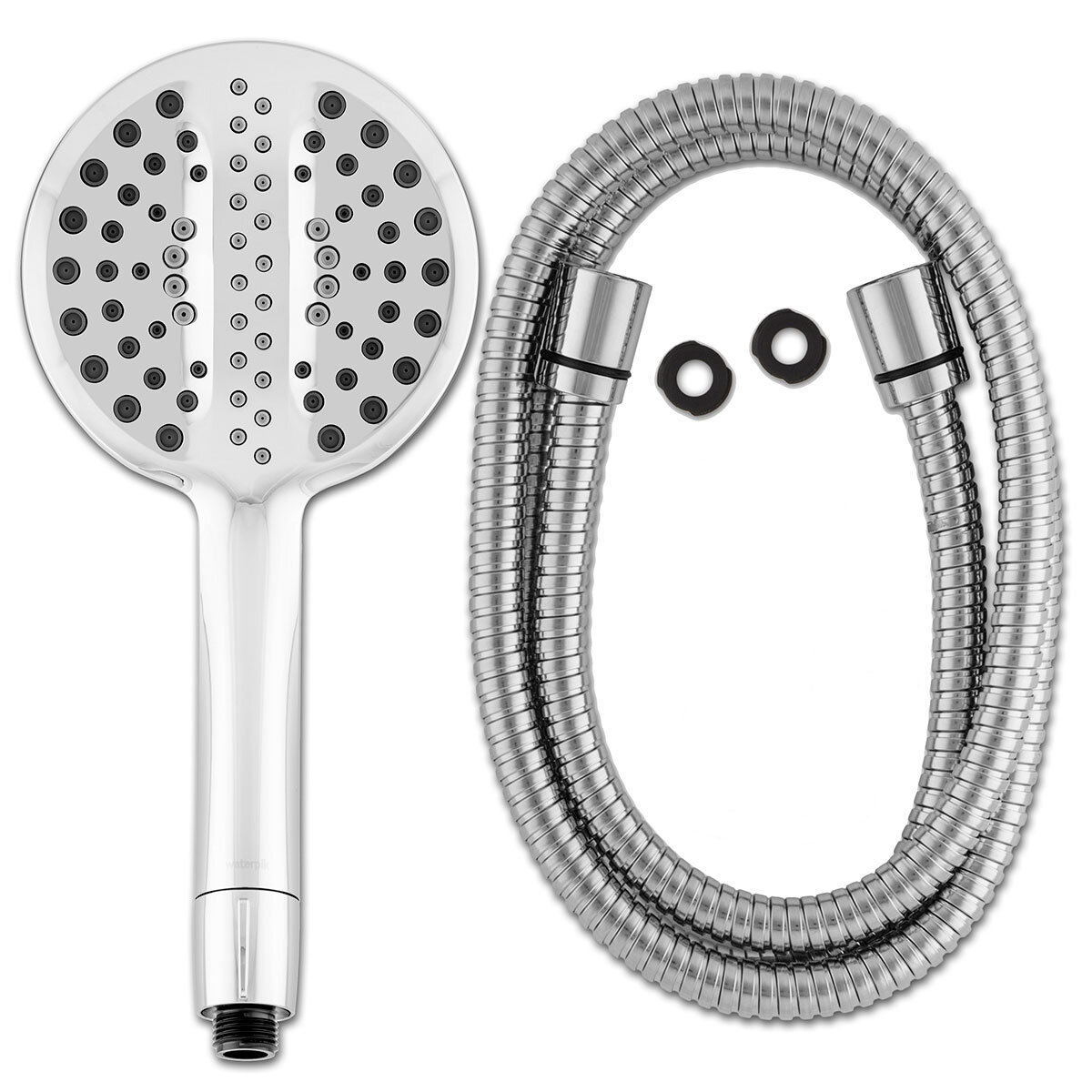 Waterpik UltraThin + PowerComb™ with PowerPulse Massage Hand Held Shower Head, Hand Shower and Hose at costco.co.uk