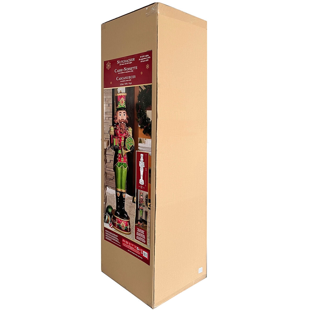 Buy 6ft Nutcracker Packaging Image