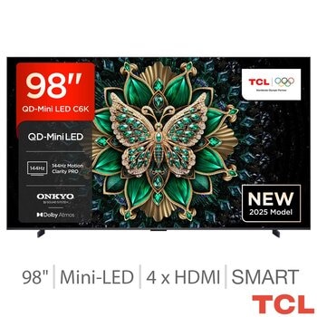 TCL 98C6K 98 Inch Mini LED Smart TV TCL 98C6K 98 Inch Mini LED Smart TV